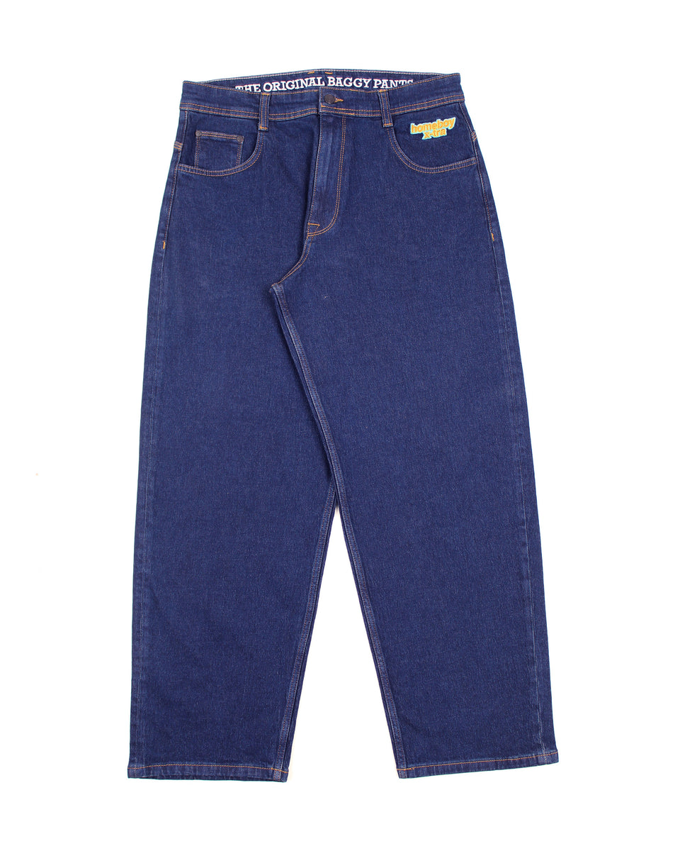 HOMEBOY x-tra BAGGY JEANS Indigo – Homeboy
