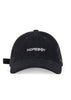 STRAIGHT CORD Dad Cap BLACK