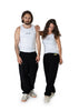 x-tra BAGGY CORD Pants Black