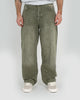 x-tra BAGGY Dye Denim WASHED GREEN