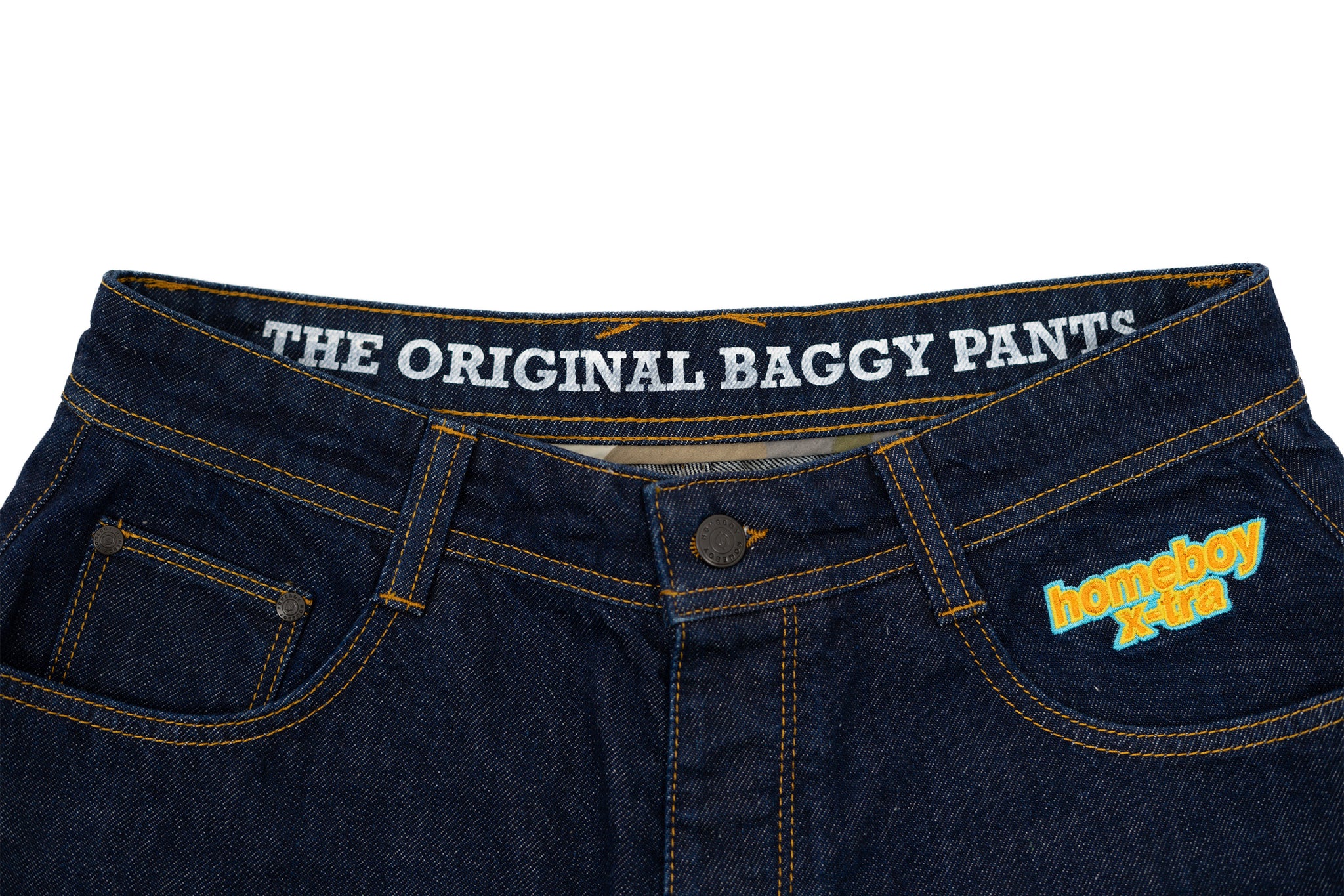 x-tra MONSTER Denim SHORTS Indigo – Homeboy