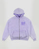 OLD SCHOOL Hooded Jacket WASHED LILAC