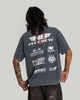 PIT CREW Tee WASHED GREY