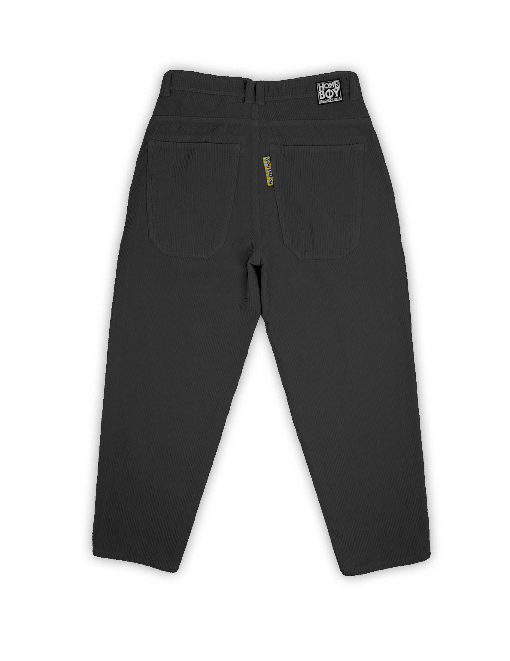 x-tra BAGGY CORD Pants DARK GRAY – Homeboy