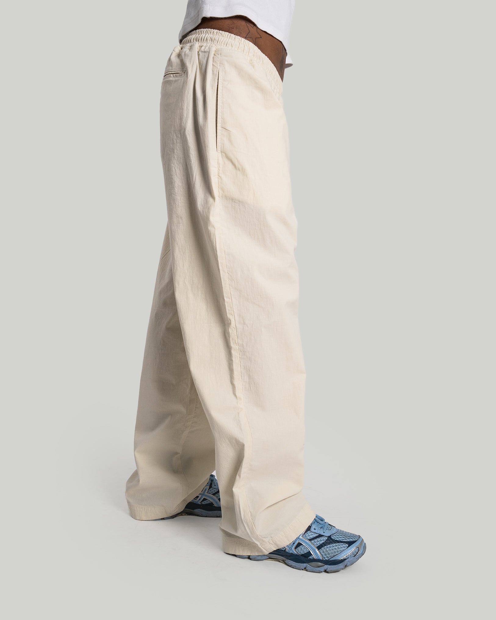 x-tra BEACH BAGGY Linen Pant Butter – Sommerhose – Homeboy