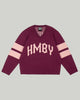 TRIC Knit Maroon Washed