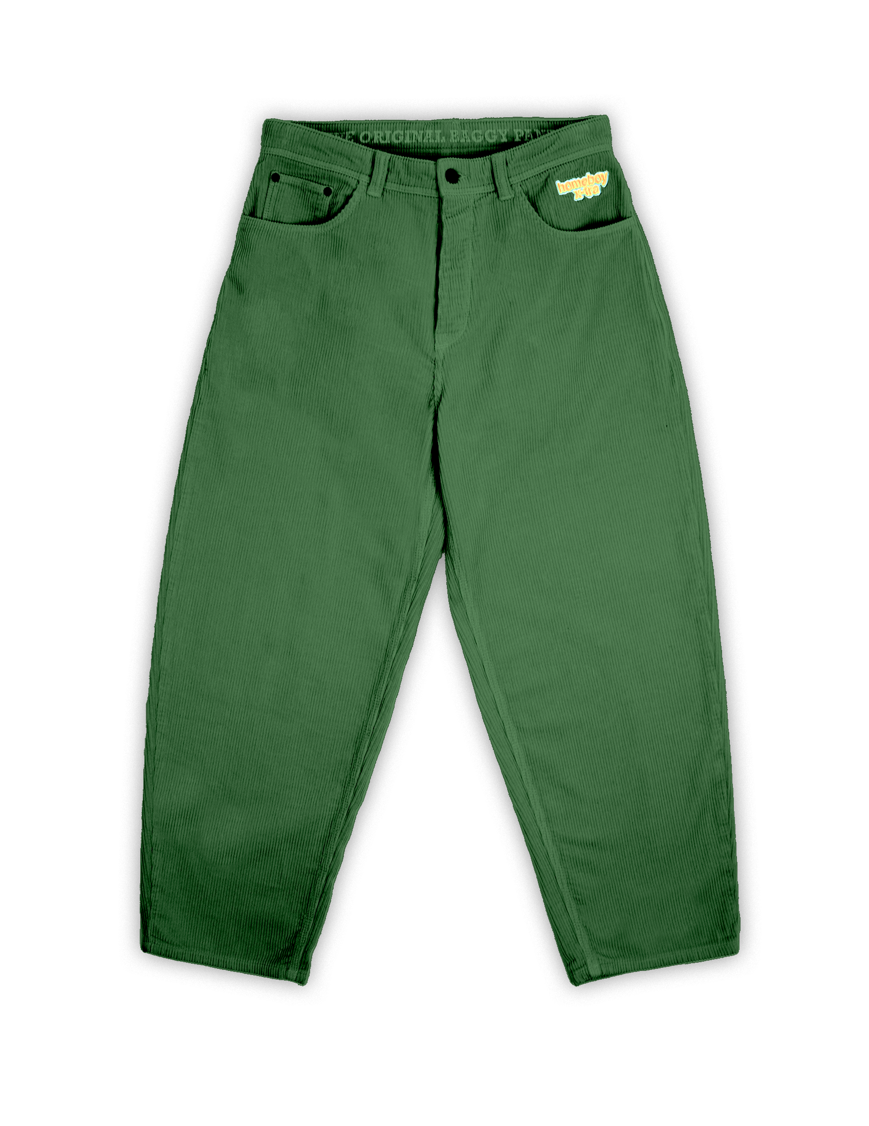 x-tra MONSTER Cord FOREST GREEN – Homeboy