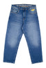 x-tra BAGGY Wiskers Denim VINTAGE BLUE