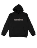 PLAID HELVETICA Hood BLACK