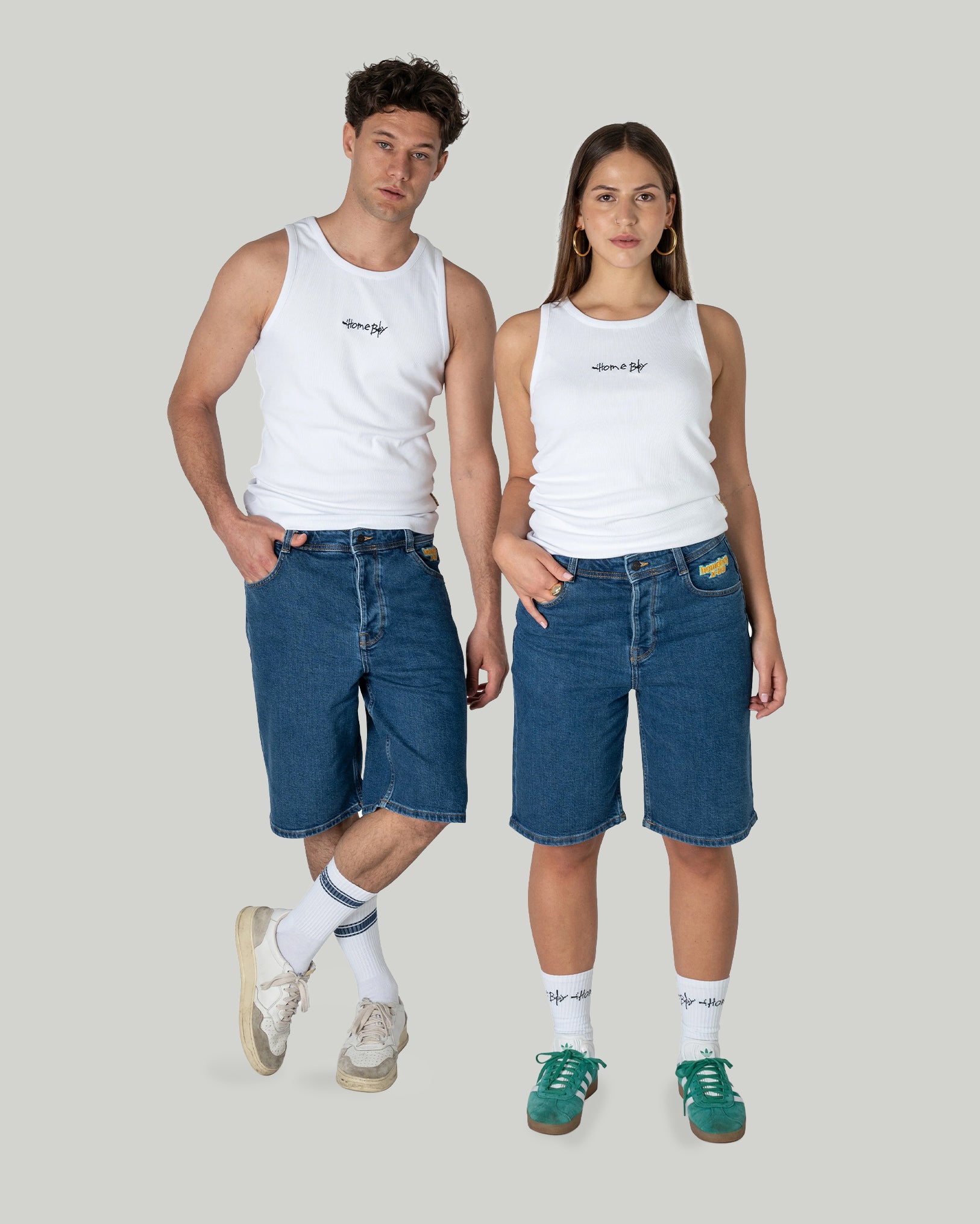 HOMEBOY x-tra BAGGY Shorts Washed Blue – Homeboy HOMEBOY x-tra BAGGY Shorts Washed Blue – Homeboy