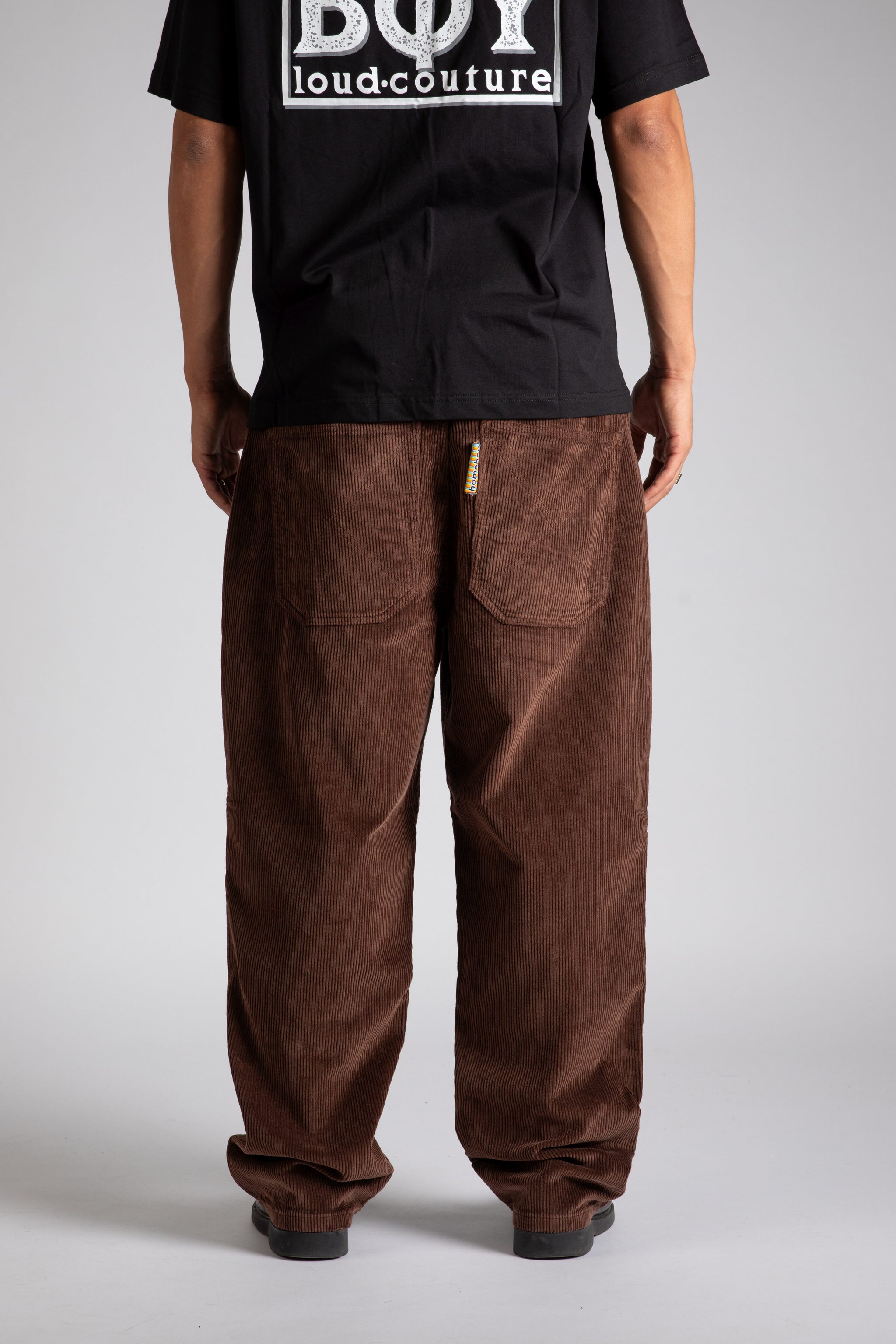 x-tra BAGGY Cord CHOCOLATE BROWN – Homeboy