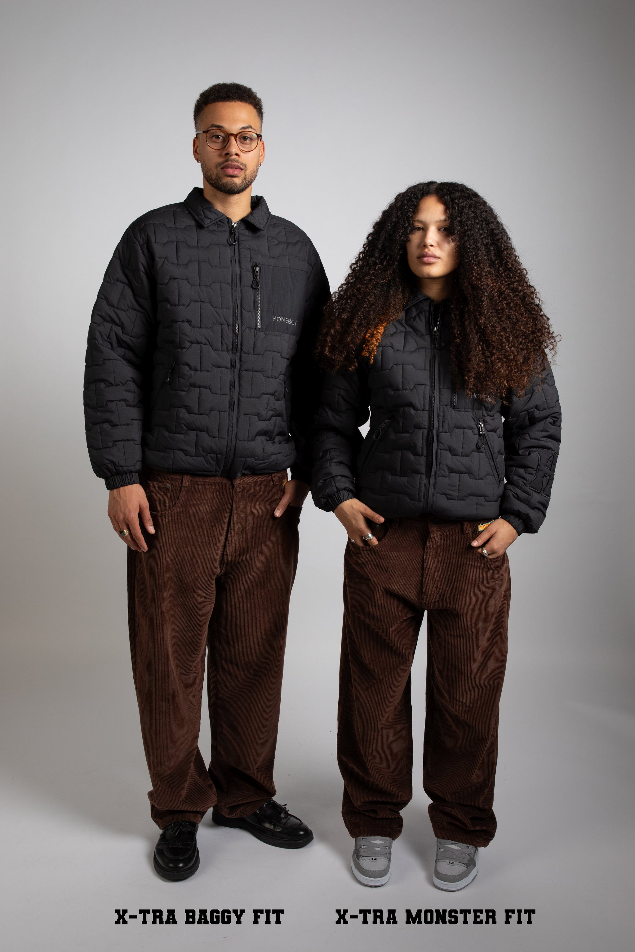 x-tra BAGGY Cord CHOCOLATE BROWN – Homeboy