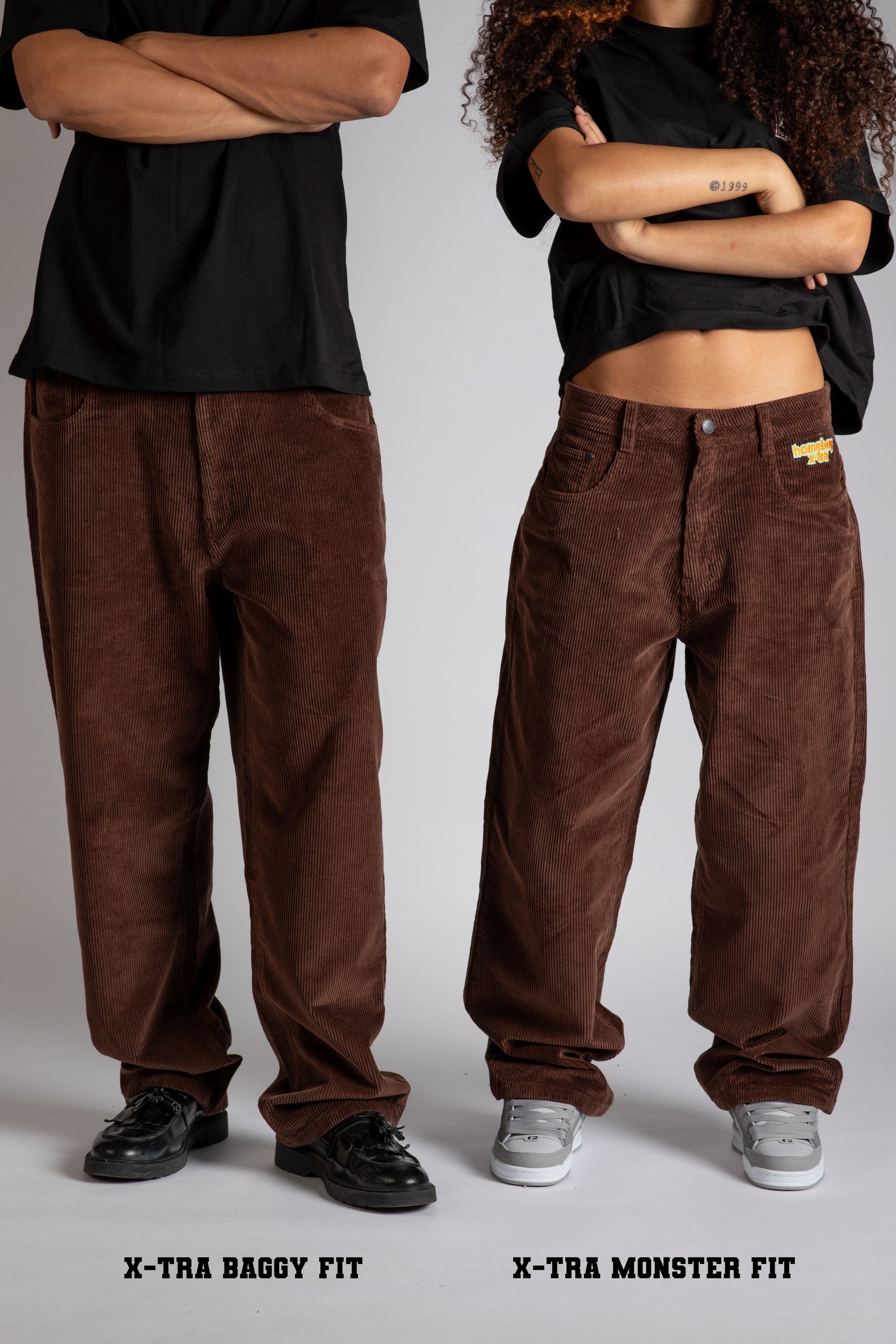 x-tra MONSTER Cord CHOCOLATE BROWN – Homeboy