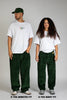 x-tra BAGGY CORD Pants FOREST GREEN